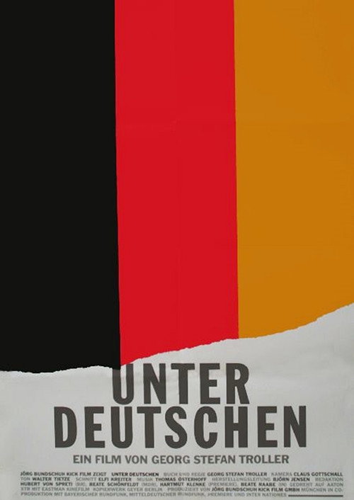Unter Deutschen Poster