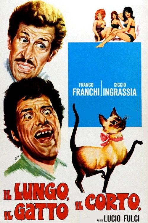 The Tall, The Short, The Cat Poster