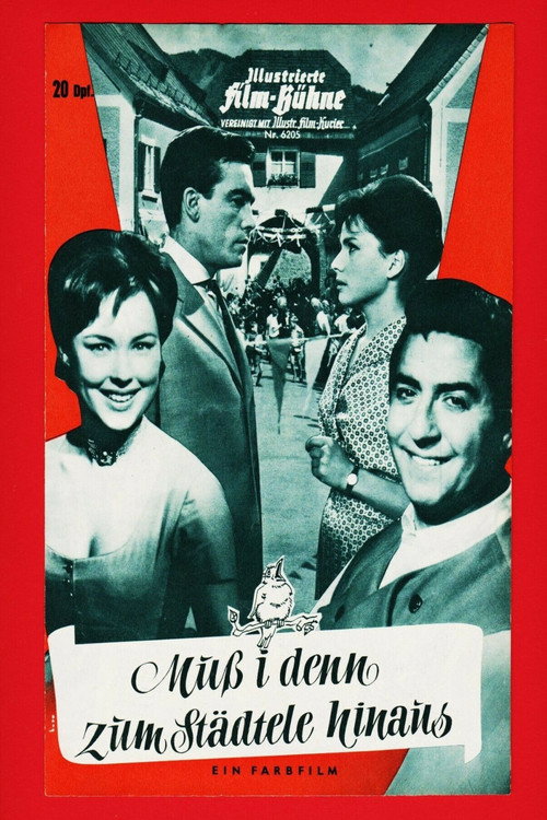 Muß i denn zum Städtele hinaus Poster