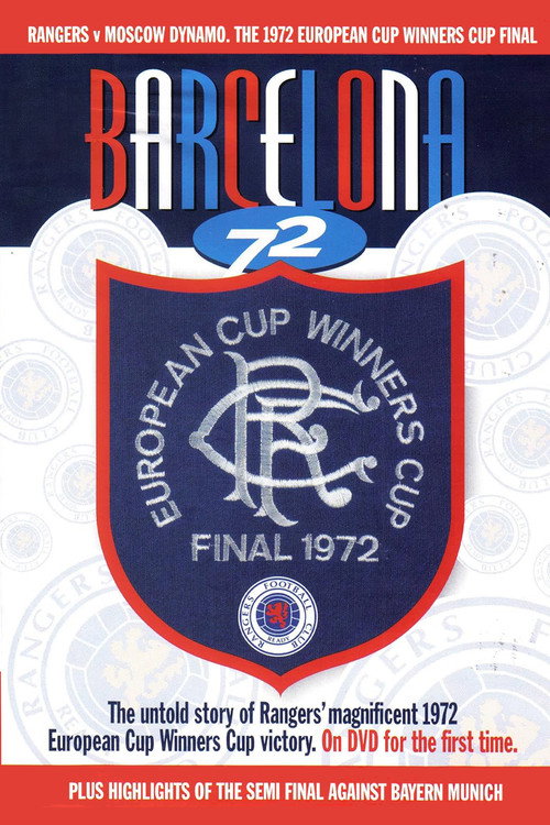 Rangers F.C - Barcelona ’72 European Cup Winner Cup Poster