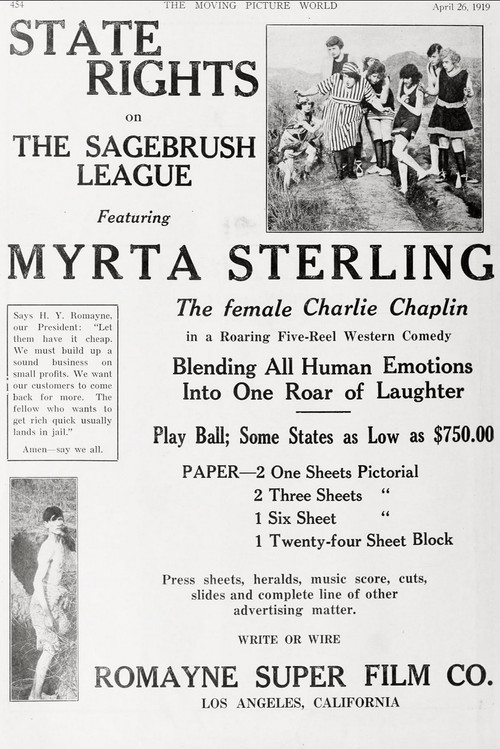 The Sage-Brush League Poster