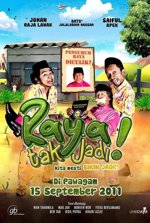 Raya Tak Jadi! Poster