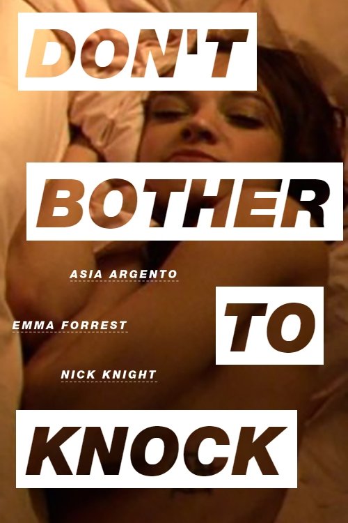 Don't Bother to Knock Poster