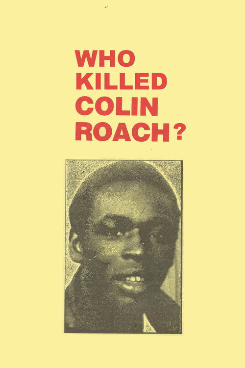 Who Killed Colin Roach? Poster