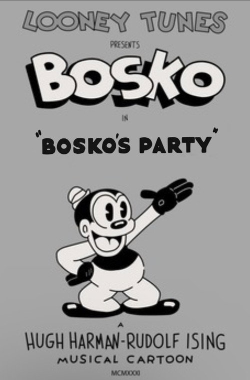 Bosko's Party Poster
