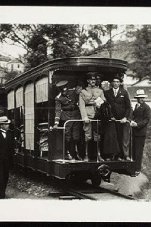 Visita do Rei Alberto da Bélgica Poster