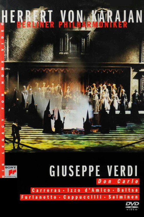 Herbert von Karajan: Verdi: Don Carlo Poster