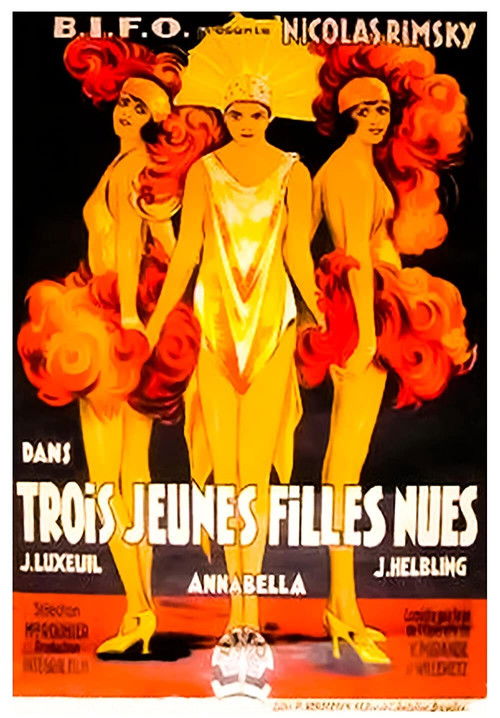 Three Naked Flappers Poster