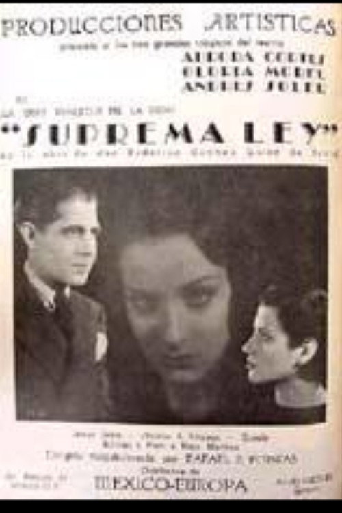 Suprema ley Poster