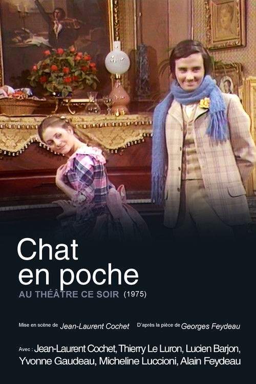 Chat en poche Poster