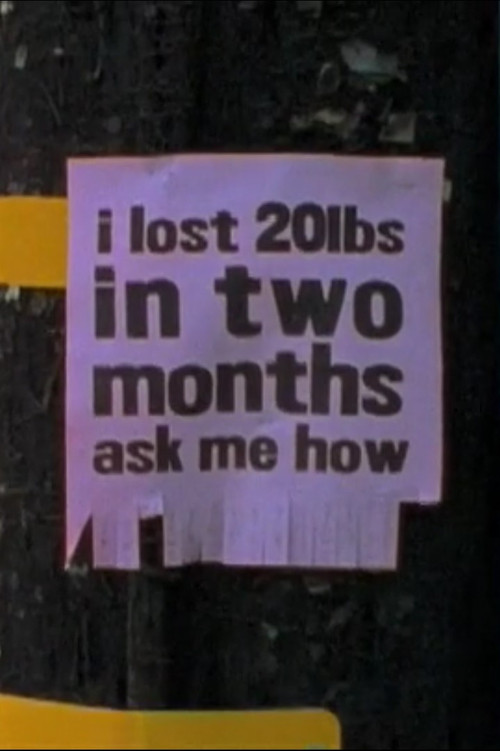 I Lost 20lbs in Two Months, Ask Me How Poster