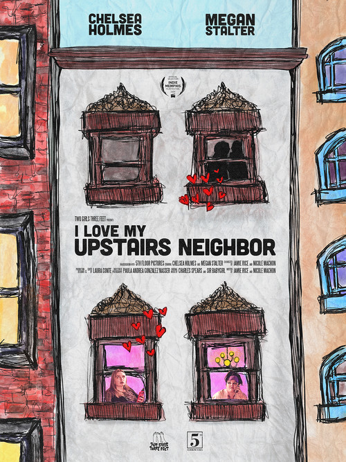 I Love My Upstairs Neighbor Poster