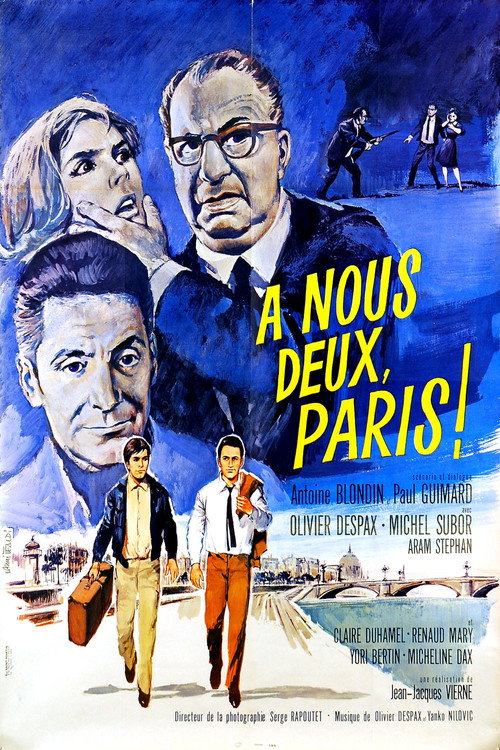 À nous deux, Paris! Poster