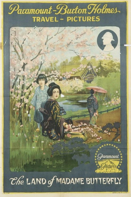 The Land of Madame Butterfly Poster