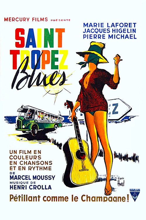Saint-Tropez Blues Poster