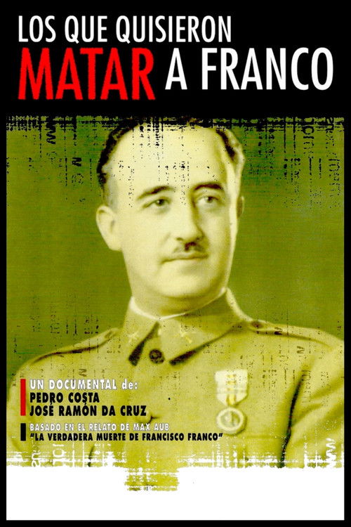 Los que quisieron matar a Franco Poster