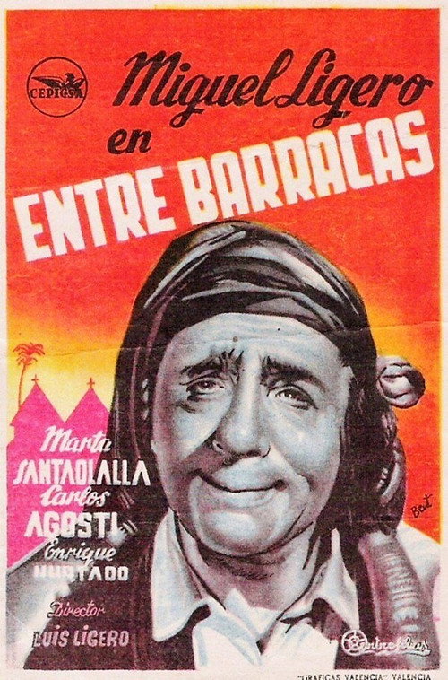 Entre barracas Poster