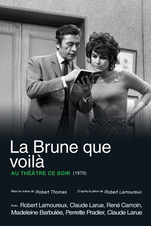 La Brune que voilà Poster