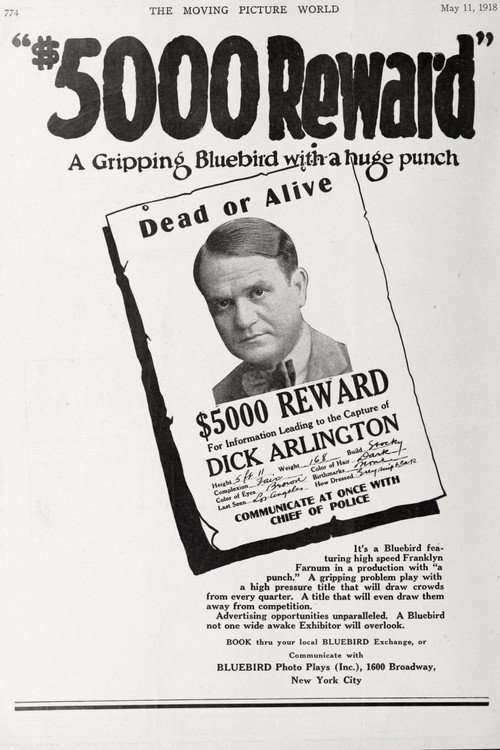 $5,000 Reward Poster