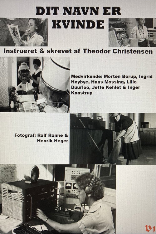 Your Name Is Woman Poster