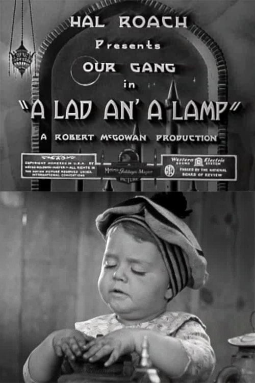 A Lad an' a Lamp Poster