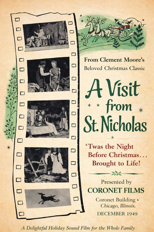 A Visit from St. Nicholas Poster