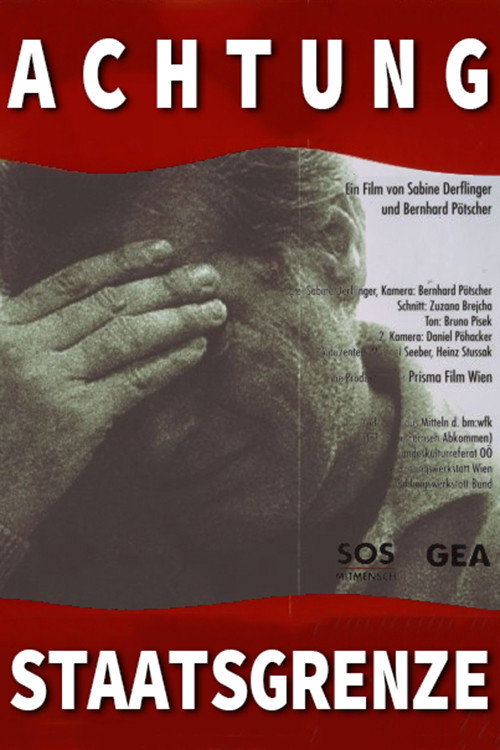 Achtung Staatsgrenze Poster