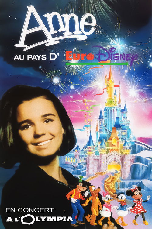 Anne au Pays d'Euro Disney Poster