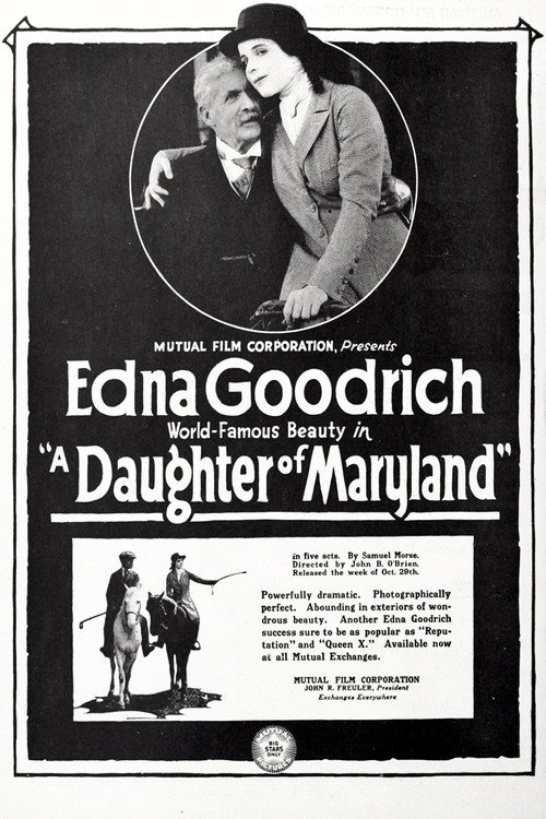 A Daughter of Maryland Poster