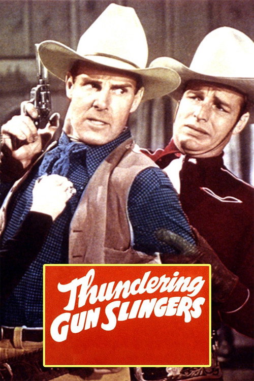 Thundering Gun Slingers Poster