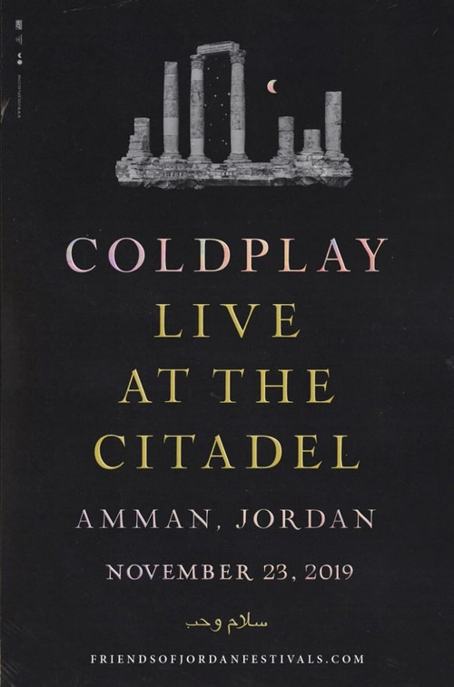 Coldplay: Everyday Life – Live in Jordan Poster
