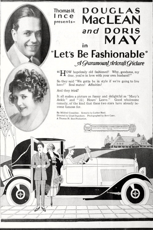 Let's Be Fashionable Poster