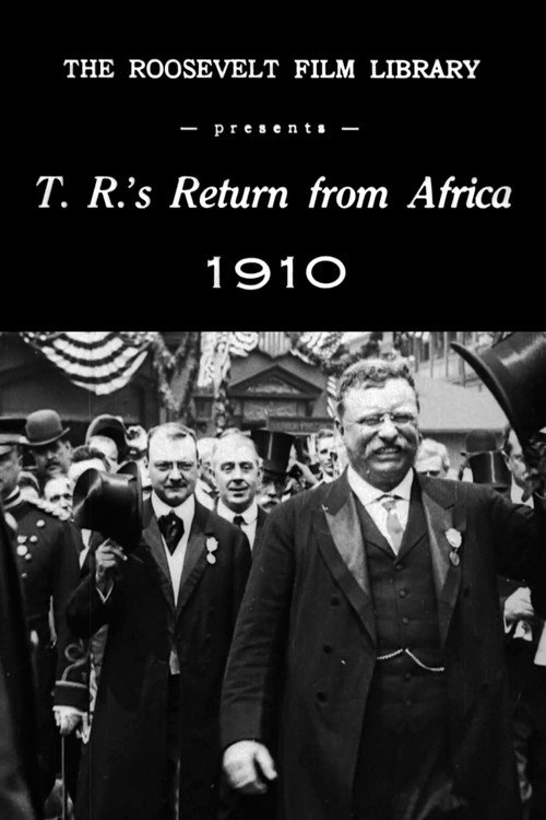 Theodore Roosevelt's Return from Africa Poster