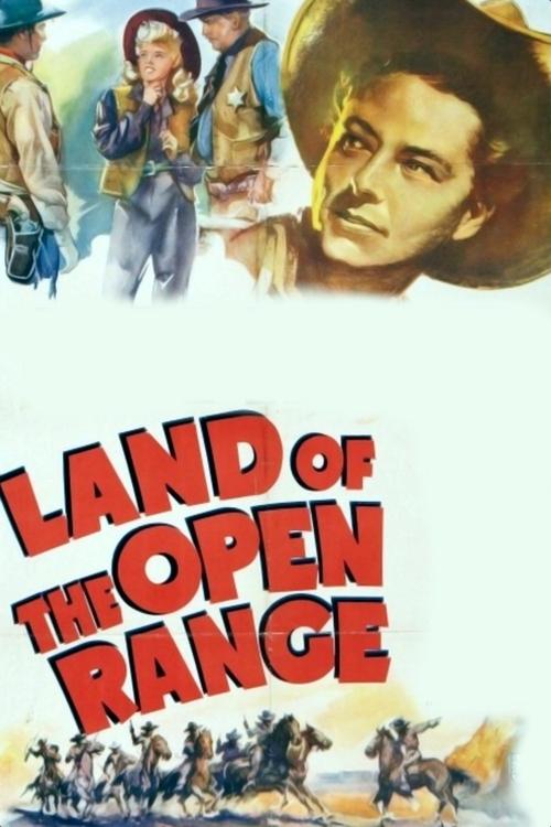 Land of the Open Range Poster