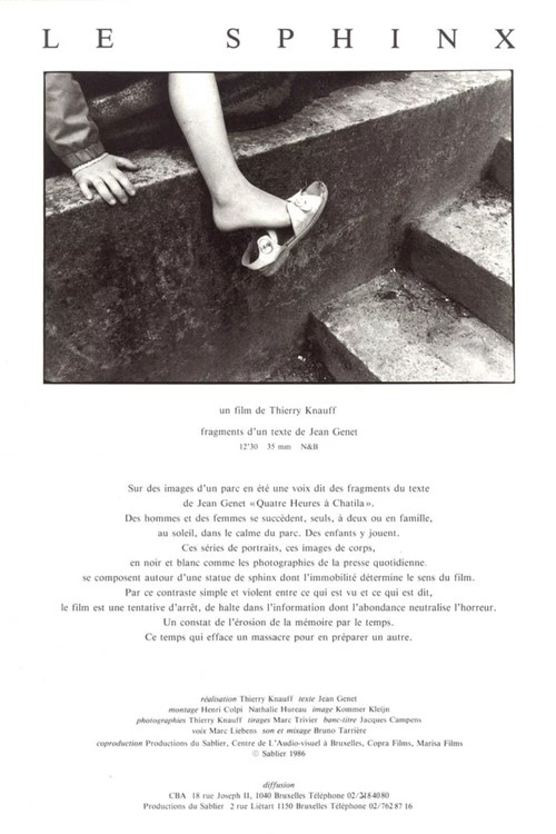 Le sphinx Poster