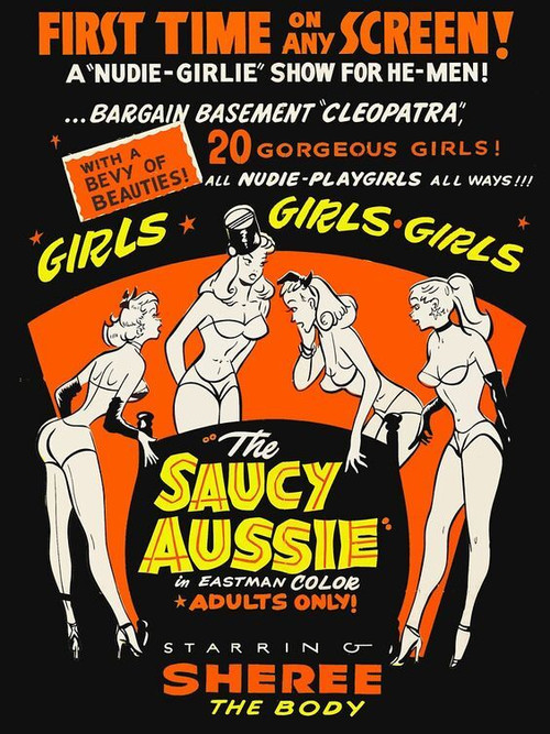 The Saucy Aussie Poster