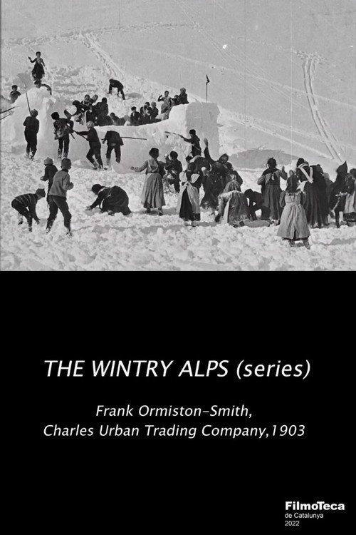 The Wintry Alps Poster