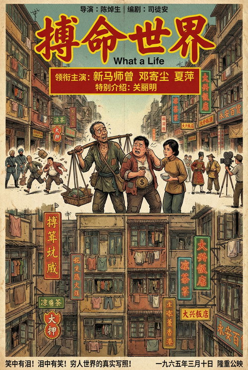搏命世界 Poster