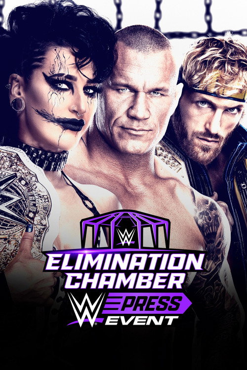 WWE Elimination Chamber Press Event 2024 Poster