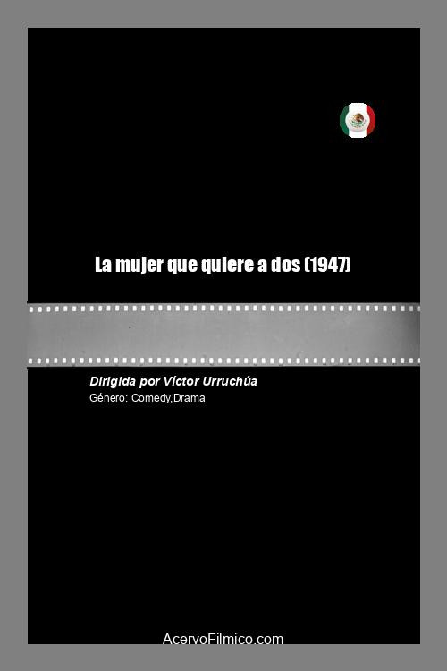 La mujer que quiere a dos Poster