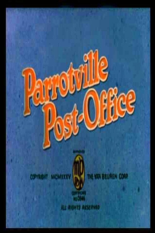 Parrotville Post Office Poster