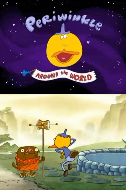 Periwinkle Around the World Poster