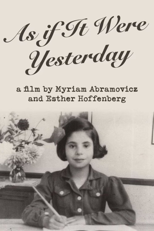 As If It Were Yesterday Poster