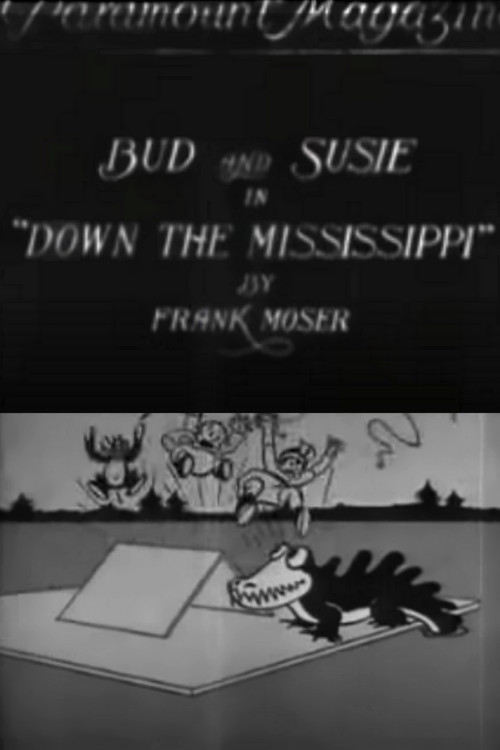Bud and Susie in Down the Mississippi Poster