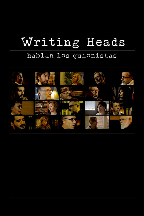 Writing Heads Poster