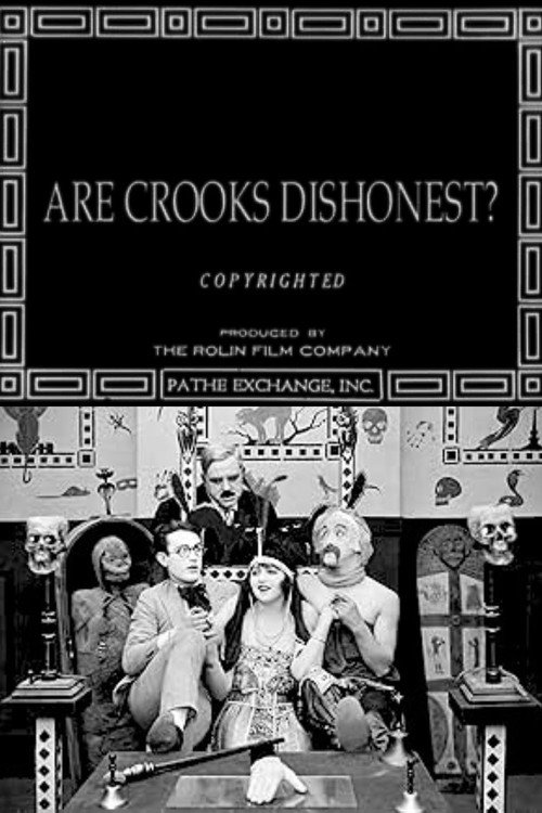 Are Crooks Dishonest? Poster
