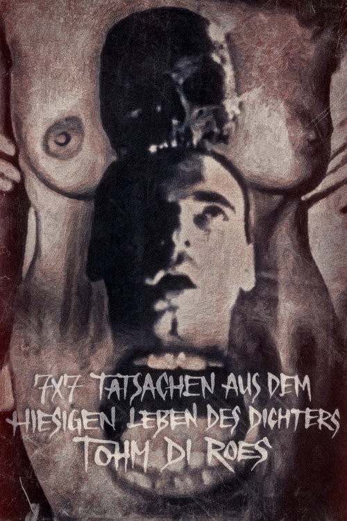 7x7 Facts About the Life of the Poet Tohm di Roes in Present Climes Poster