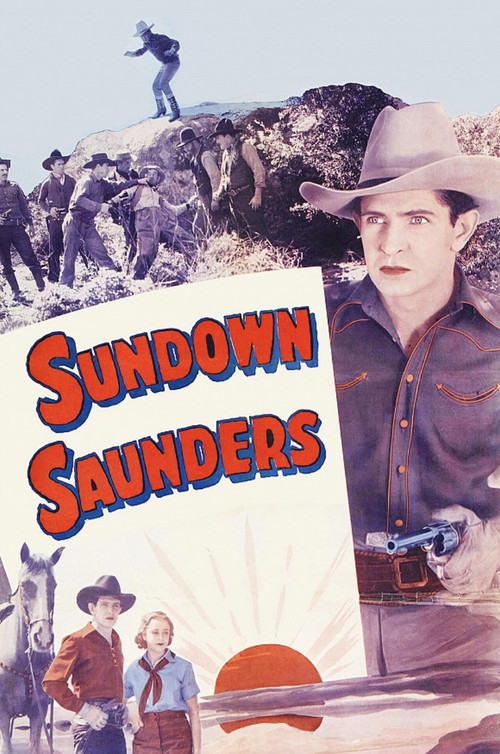 Sundown Saunders Poster