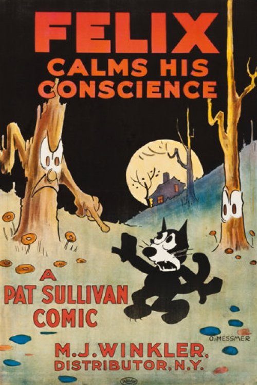 Felix Calms His Conscience Poster