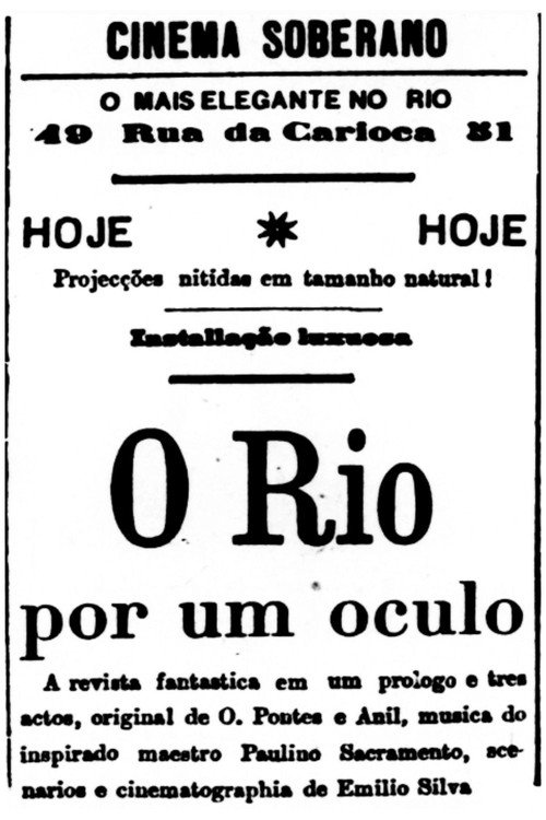 O Rio Por um Óculo Poster